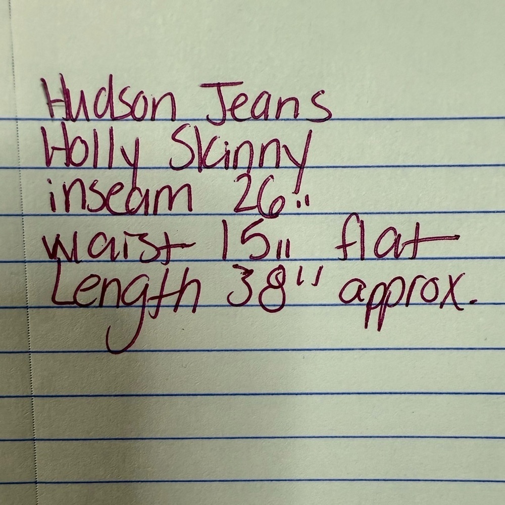 Hudson Jeans Holly Skinny Size 28 Light Blue Gray Distressed Knee High Rise - Picture 6 of 16